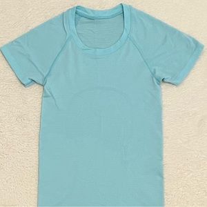 ululemon icing blue swiftly tech size 0